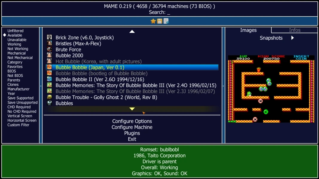 MAME 0.270 (for Windows)