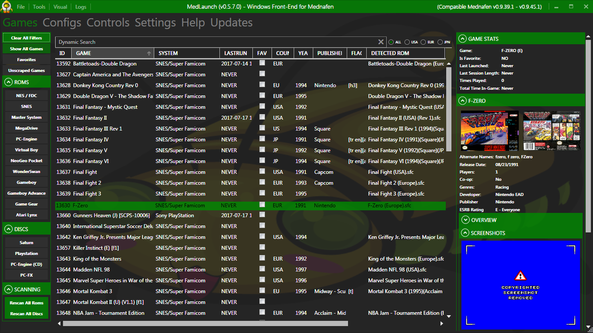 Mednafen 1.26.1 (for Windows)